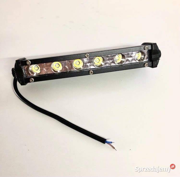 Lampa robocza halogen SLIM 18 barwa biała 1224V Pomiechówek