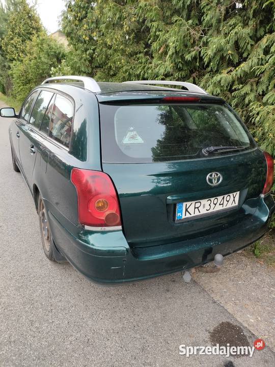 Toyota Avensis 20d 115 2000cm3 małopolskie Kraków