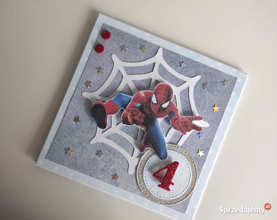 Kartka ręcznie robiona na urodziny urodzinowa Łódź sprzedam