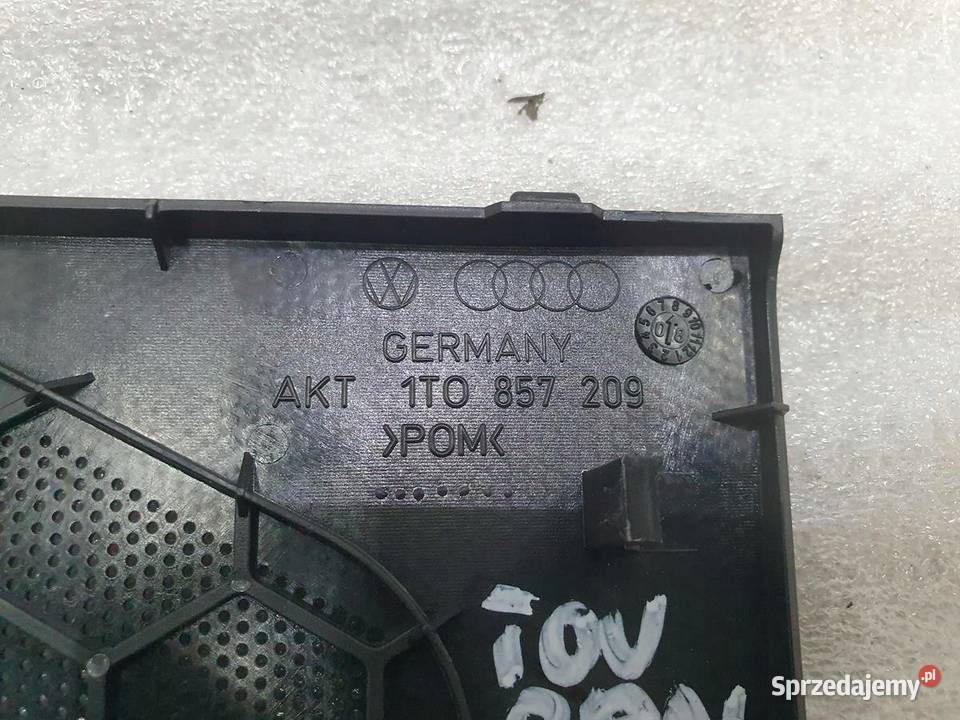 OSŁONA GŁOŚNIKA LEWA VW TOURAN LIFT 1T0857209 osobowe sprzedam