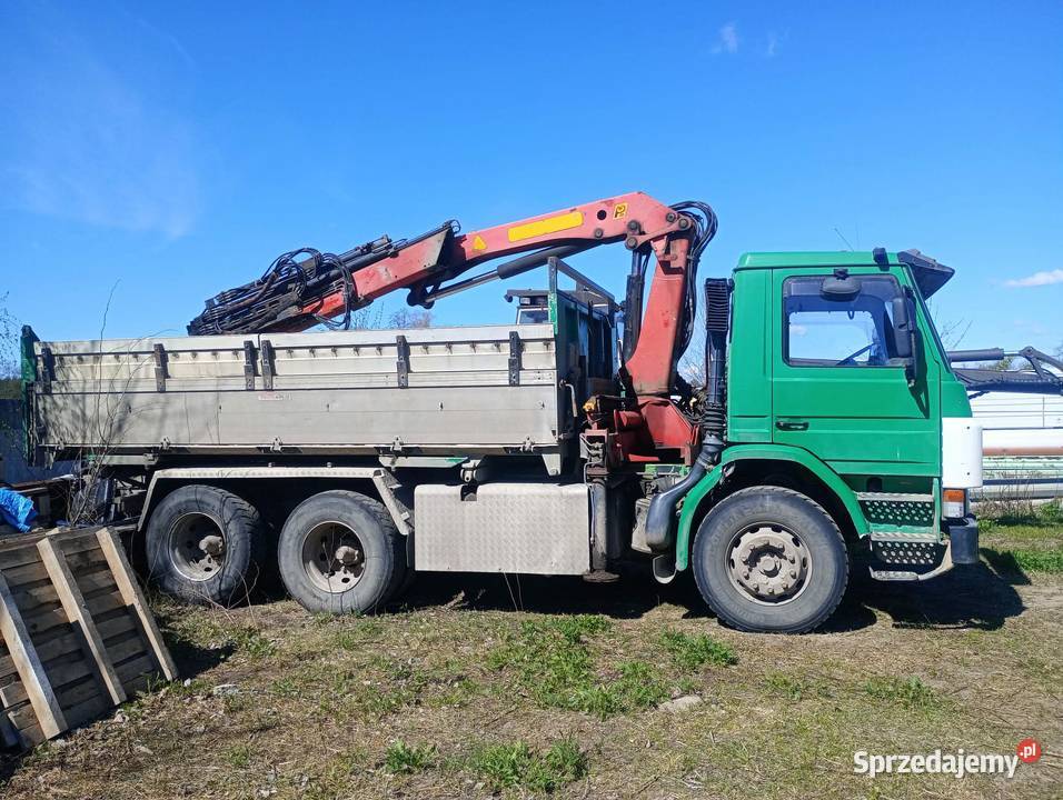 SCANIA 113 HDS 1994 trzystronny wywrot HDS 125 m Ostrów Mazowiecka sprzedam