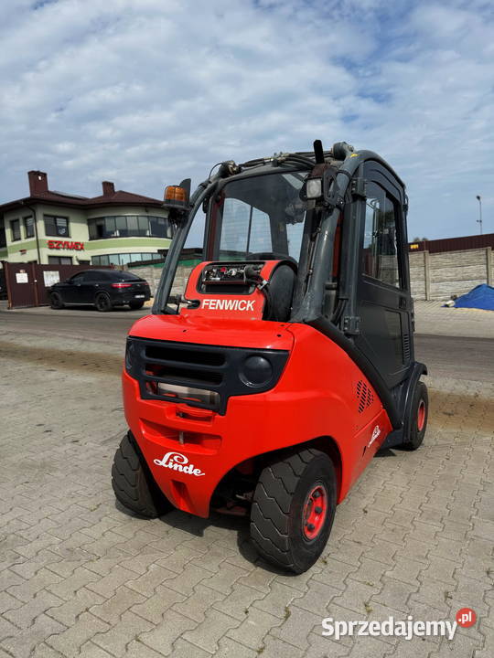 wózek widłowy LINDE H25T01 Triplex 470m kabina Działoszyn