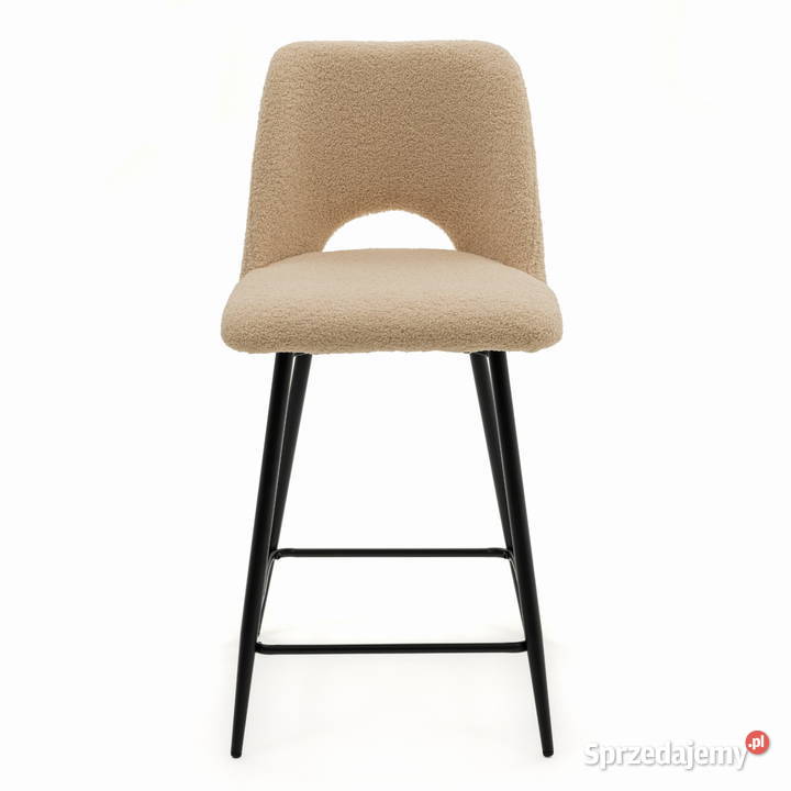 Hoker Tapicerowany Oro Boucle Ciemnobeżowe Tarchały Małe sprzedam