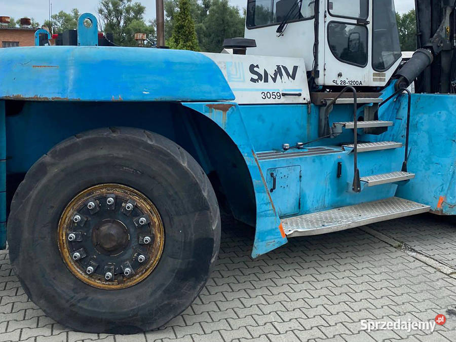 Wózek widłowy 28 ton SMV SL281200A duplex 4 m Kęty