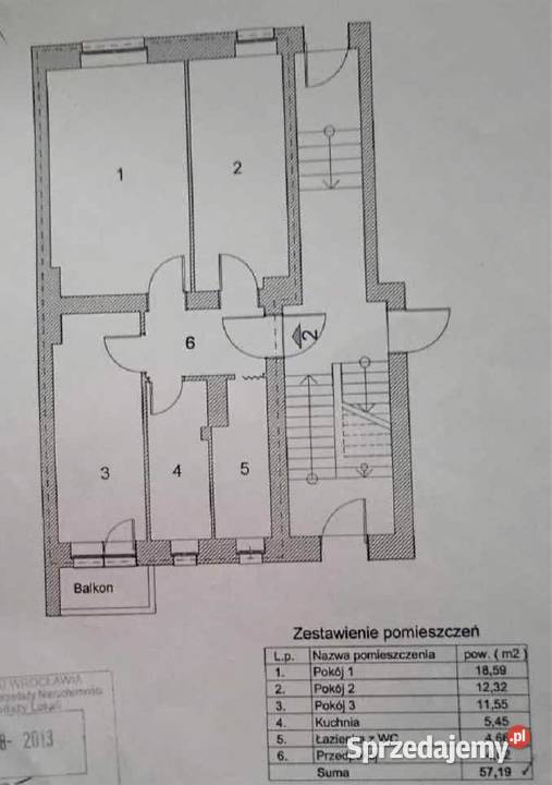 3pok 58met Norwida BALKONPIWNICA Wrocław Sprzedaż