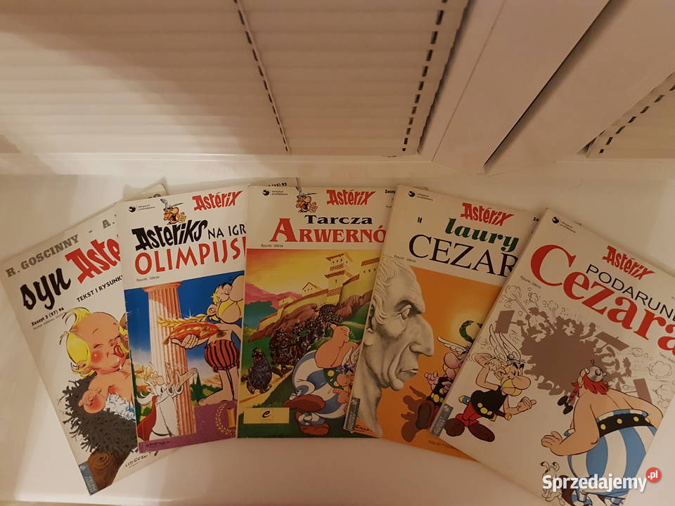 Asterix komiksy z 93 roku 5 sztuk Gdynia