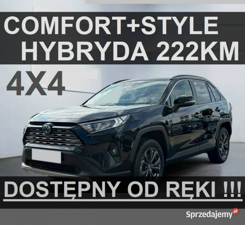 Toyota RAV4 4X4 Hybryda Niska Comfort Pakiet komputer pokładowy Szczecinek