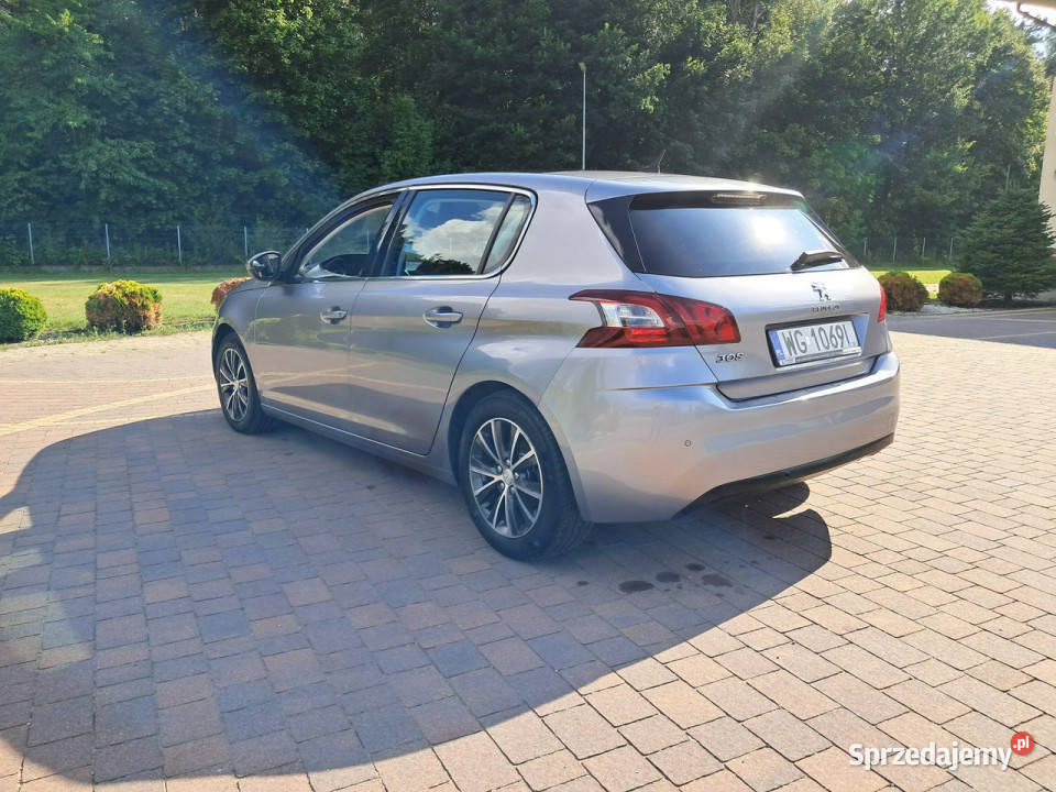 Peugeot 308 T7 20082013 srebrny Lipówki