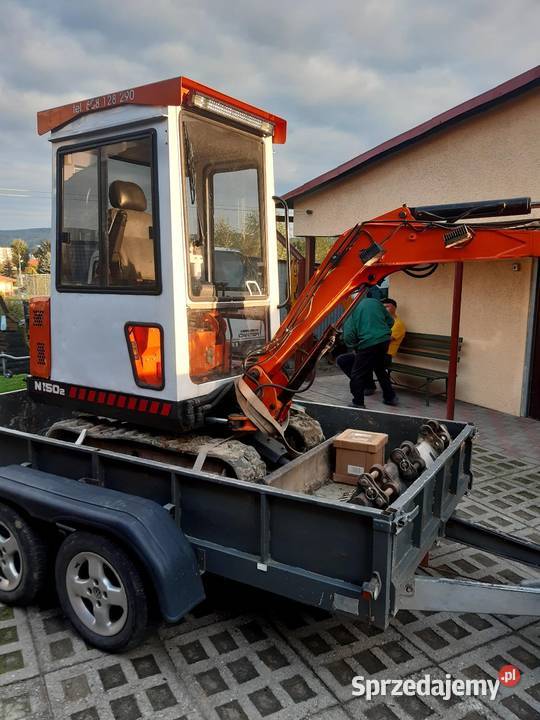 Sprzem minikoparke Hanix N1503 nie Ciężkowice