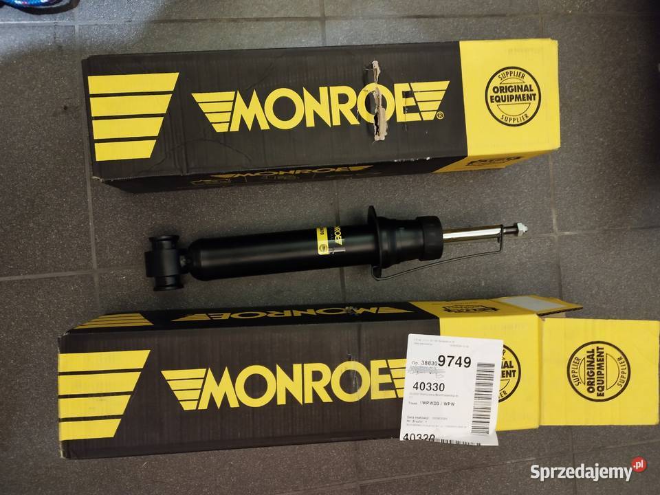 AMORTYZATORY MONROE PEUGEOT 407 PRZÓD Konstancin-Jeziorna