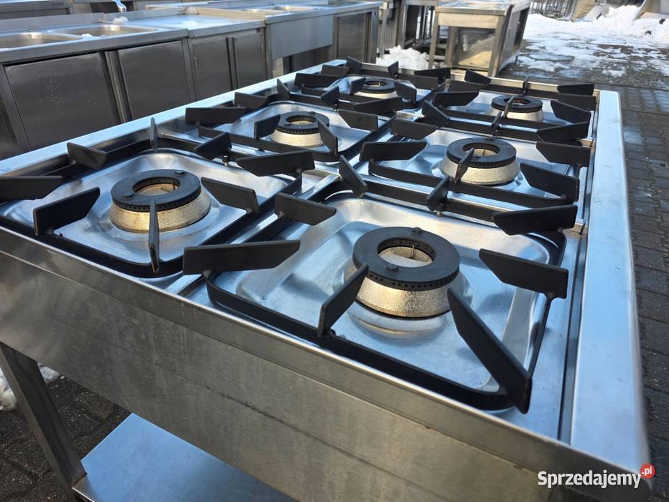 Kuchnia Gazowa 6 Palnikowa EGAZ 13090 M1275 N wielkopolskie Nowe Skalmierzyce