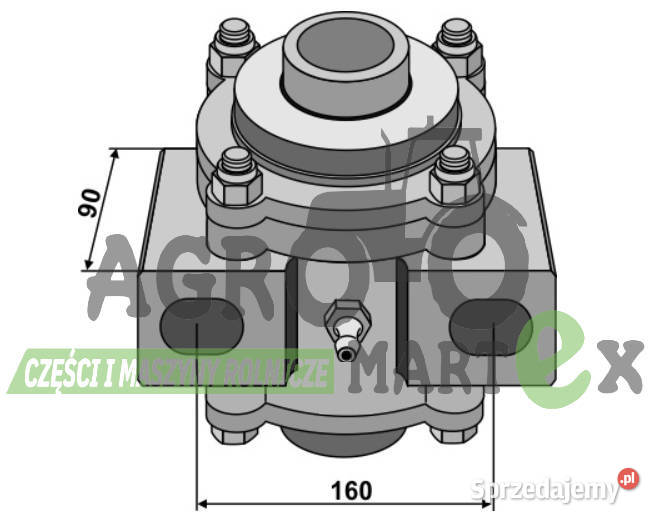 310097 H2200030 ŁOŻYSKO OBUDOWA KPL 40x40 Wichrów