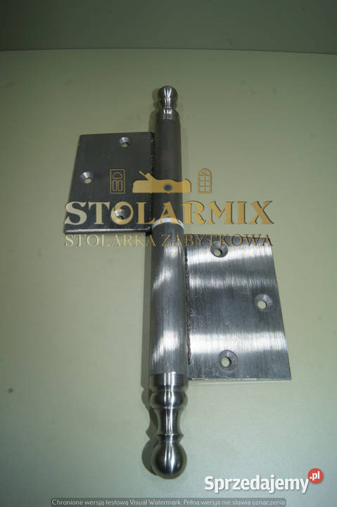 Zawias do starych drzwi bezprzylgowych ZBF 50L kujawsko-pomorskie