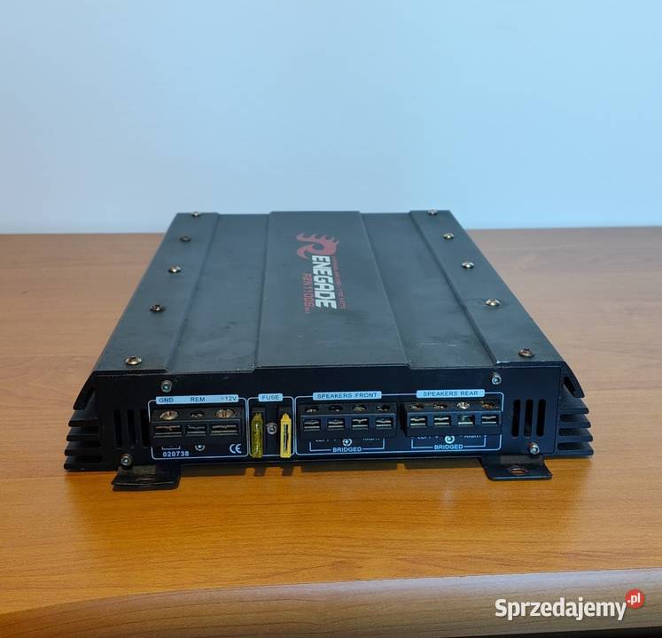Wzmacniacz 4 kanałowy Renegade Ren 1100S MKII 4 Ilość kanałów 4 Car audio małopolskie Nowy Targ