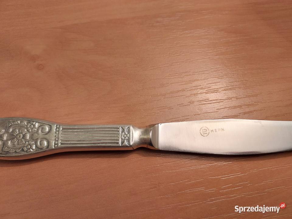 Posrebrzane sztućce rosyjskie 3 kpl Legnica