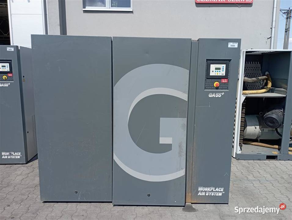 Sprężarka ATLAS COPCO GA55 PLUS55KW S013707 Wilków