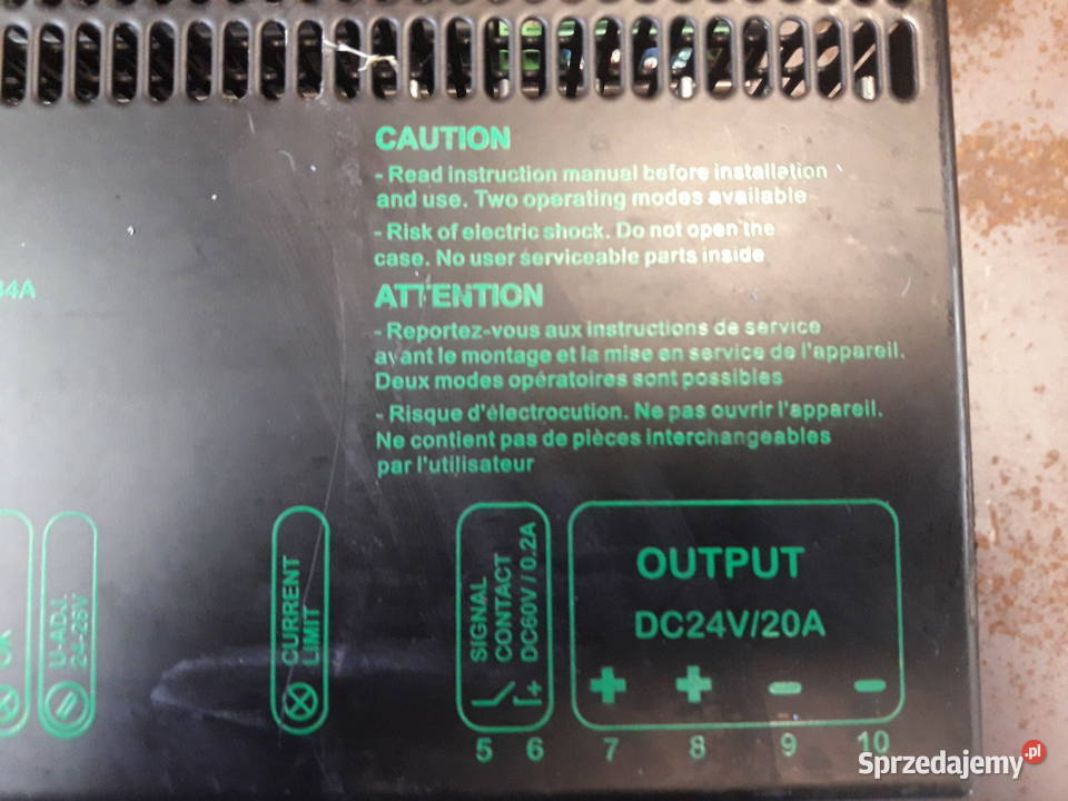 Zasilacz MURR ELEKTRONIK MPS20 3x400 24v 20A