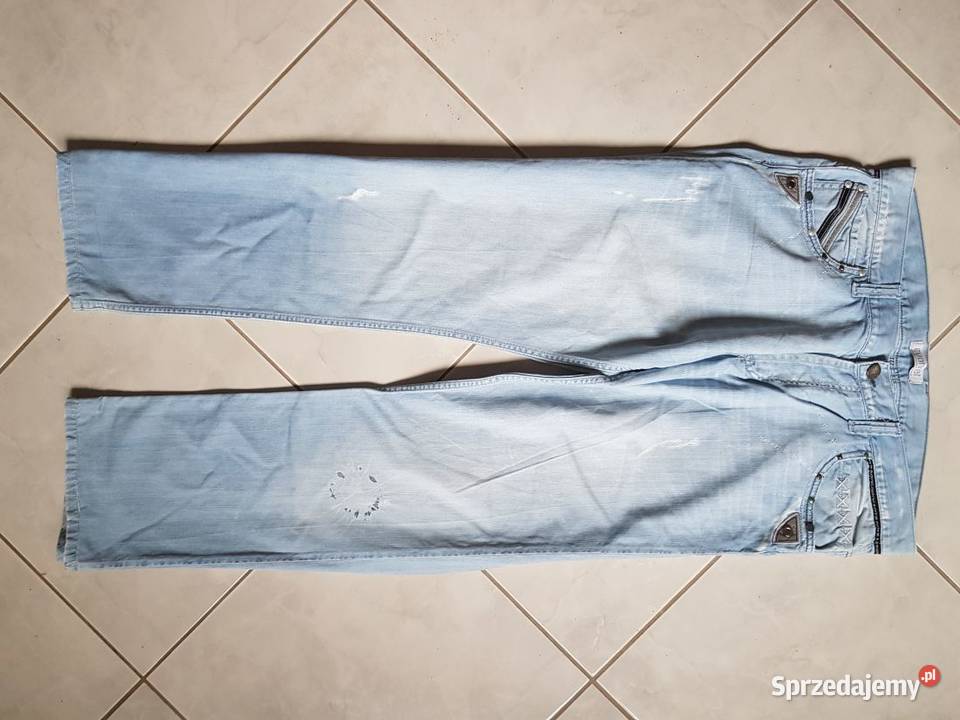 Euphrat spodnie dżinsy męskie letnie skóra nity świętokrzyskie Kielce