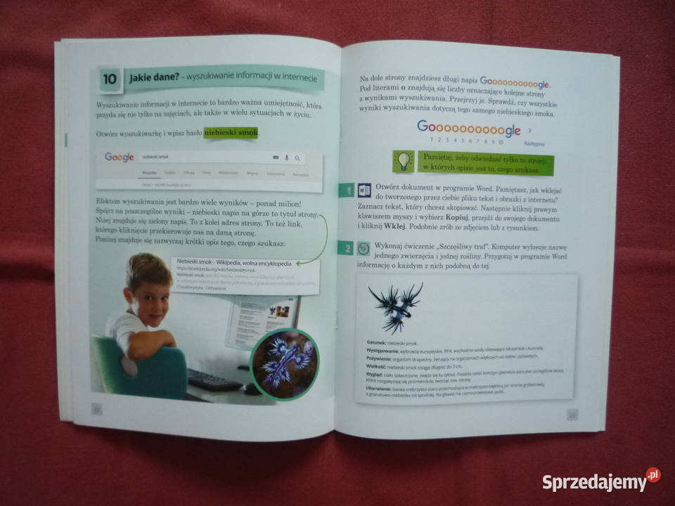 Informatyka Ćwiczenia Elementarz odkrywców Klasa Kultura i Rozrywka Szczecin