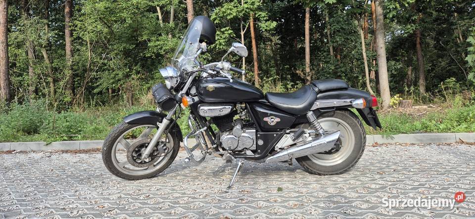 Daelim VT125 chopper szyba gmole piórnik czterosuwowy Otwock