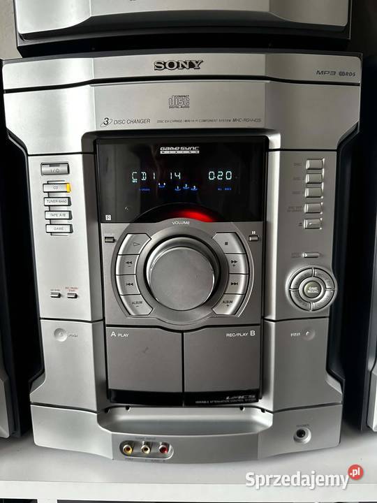 Wieża SONY MHC RG440S ori karton i akcesoria lubelskie Gołąb