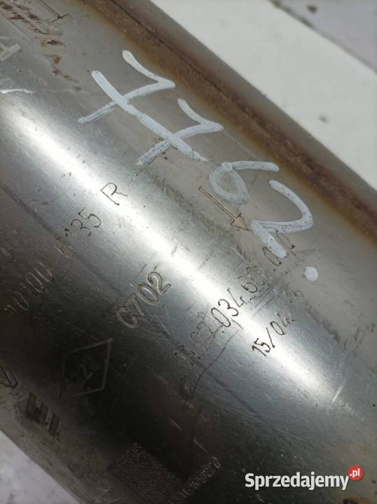 FILTR CZĄSTEK STAŁYCH DPF FAP KATALIZATOR 23 DCI