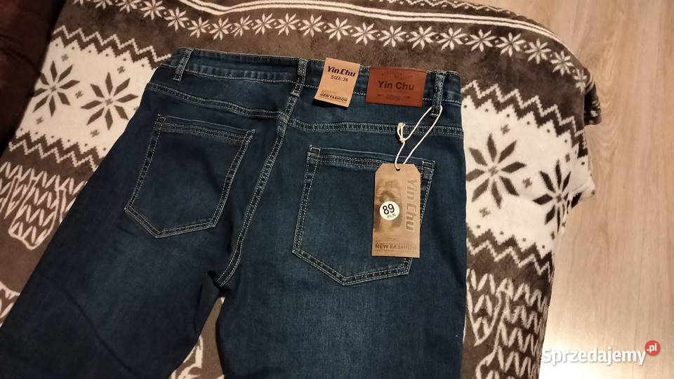 Sprzedam nowiutkie spodnie jeans size 36 L30 Odzież i bielizna męska Wrocław