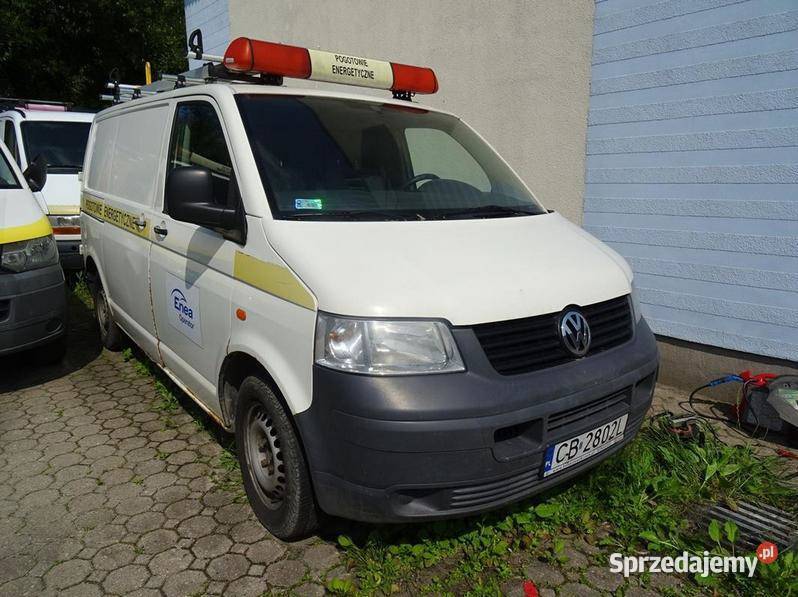 VOLKSWAGEN TRANSPORTER T5 2007 246000 ccm 131 mazowieckie Warszawa