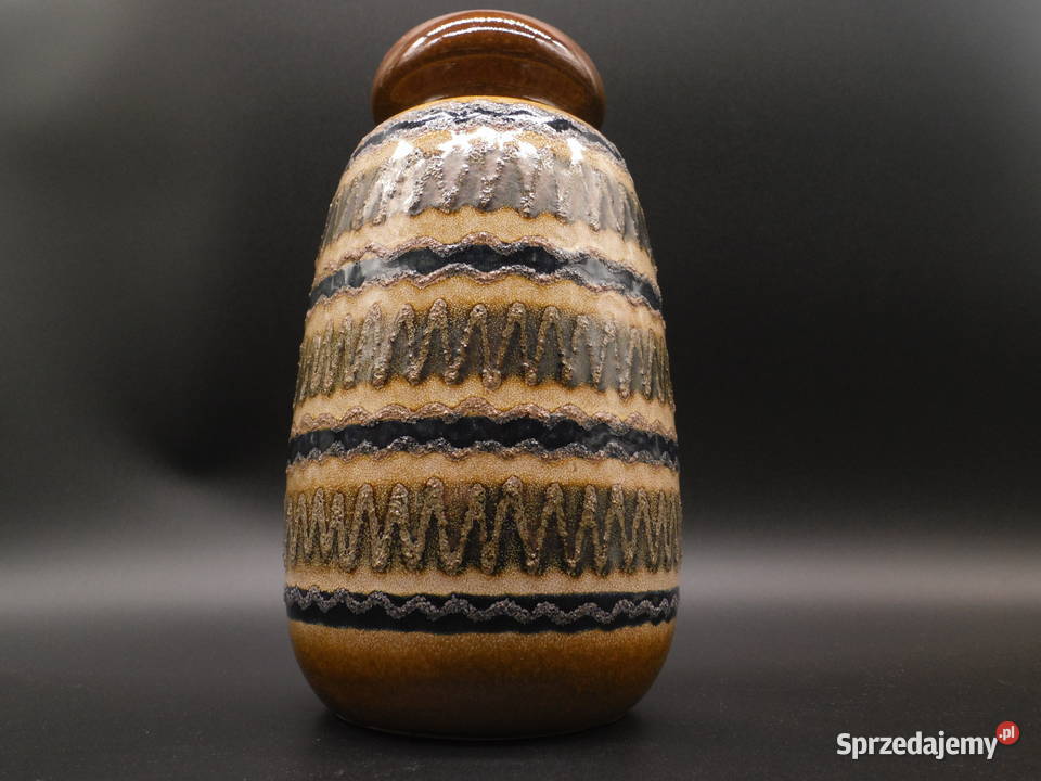 Wazon Fat Lava Veb Haldensleben Niemcy lata 60te sprzedam