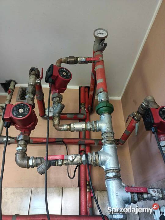 Kocioł grzewczy piec GRMG 27kW boiler pompy Trąbki Wielkie