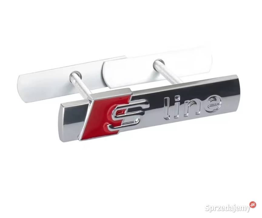 LogoZnaczekemblemat grilla przedniego Audi SLine śląskie Gliwice