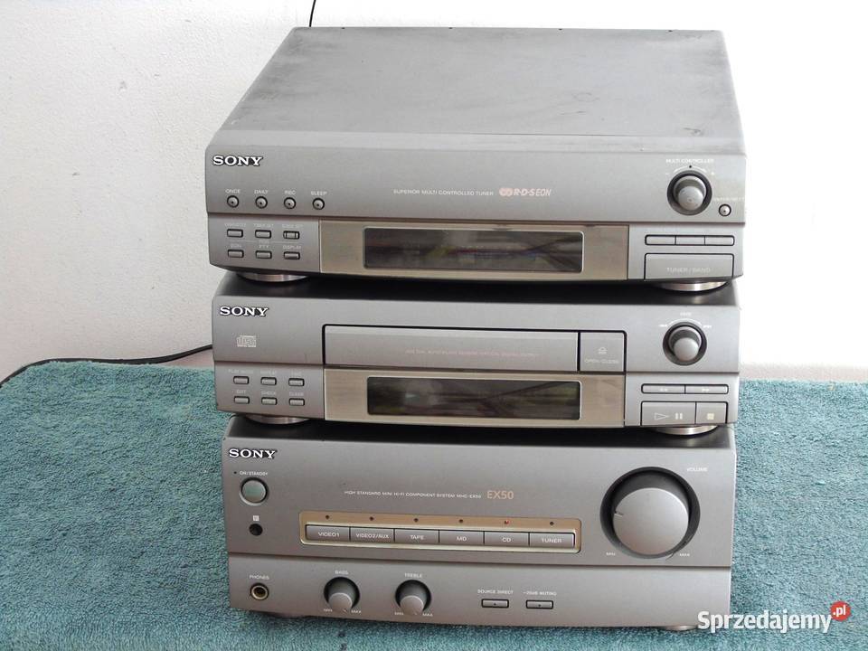 Wieża Sony segmenty mocna i sprawna DOSTAWA Wieże i miniwieże Jasło sprzedam