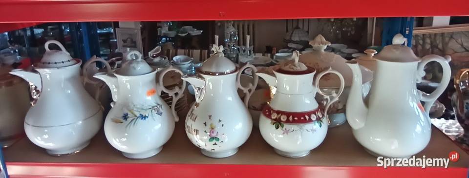 Dzbanek do czekolady C T ChabrySygw latach Porcelana i szkło Gdańsk