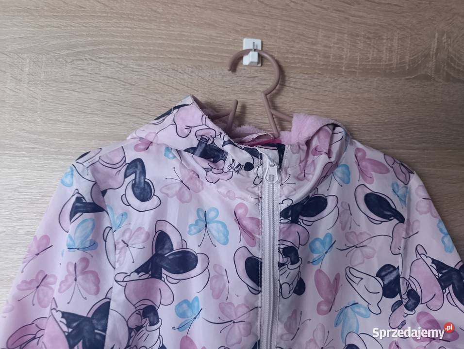 Kurtka wiatrówka Myszka Minnie 134 Rozmiar 134 pomorskie Kwidzyn