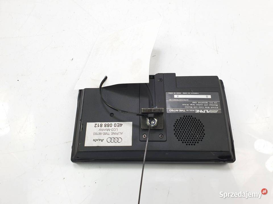 WYŚWIETLACZ PANEL AUDI A8 D3 4E0088812 Lipno sprzedam