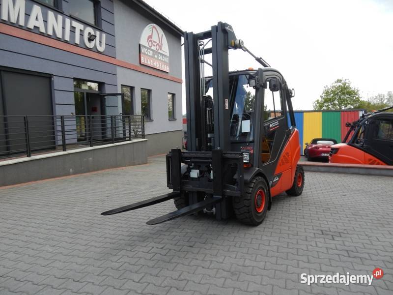 Gazowy wózek widłowy Linde H30T02 Triplex Mogilany sprzedam