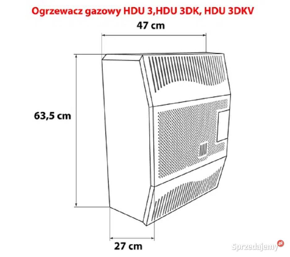 Grzejnik gazowy ogrzewacz piecyk konwektor Wałbrzych