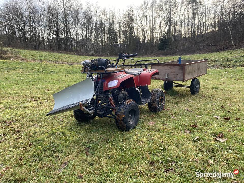 Quad 110 z osprzętem sprzedam