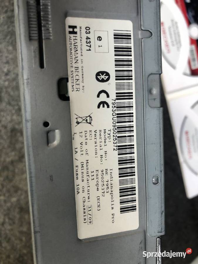 Radio becker Indianapolis pro Bmw Bawaria C lubelskie