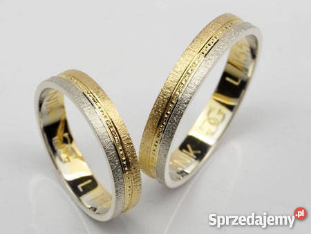 Obrączki ślubne Model Lux 155 GLIWICE Ozdoby Żory sprzedam