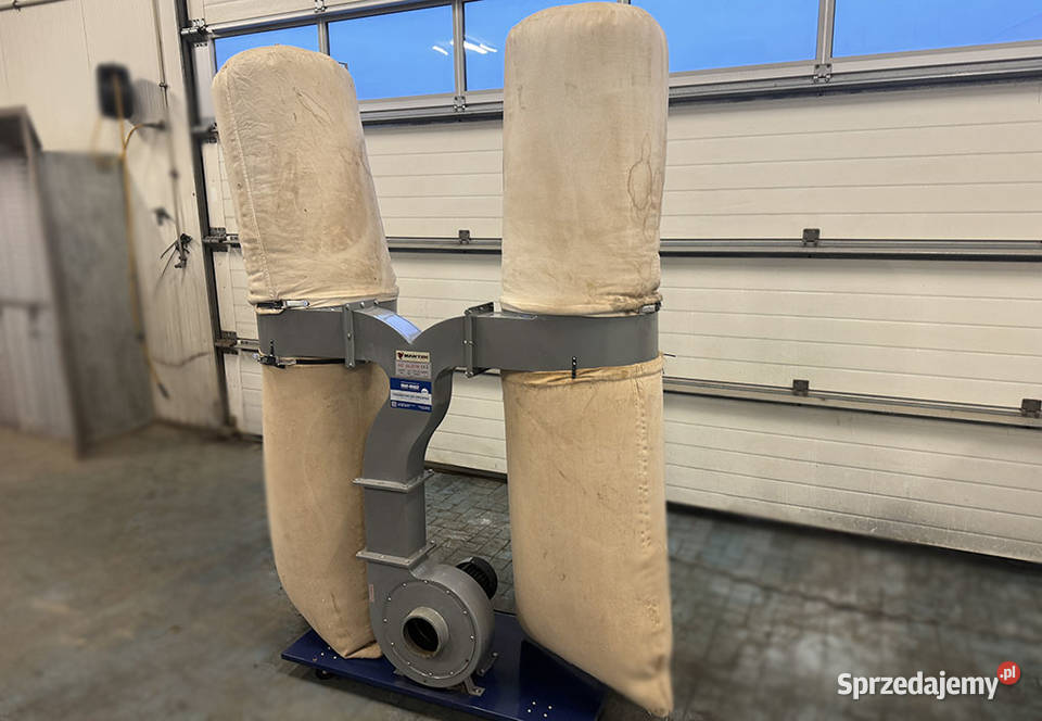 Odciąg trocin dwuworkowy Maktek Sierakowska Huta sprzedam