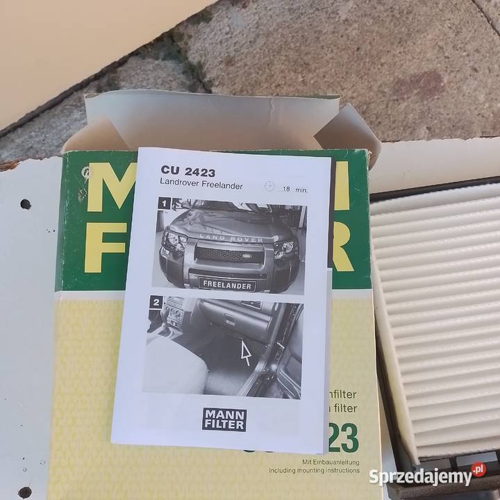 Filtr kabinowy land rover osobowe podkarpackie