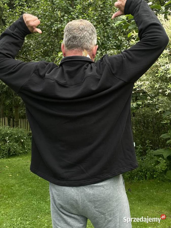 Urban Classic Czarna Bluza Koszula Oversize do Sidzina