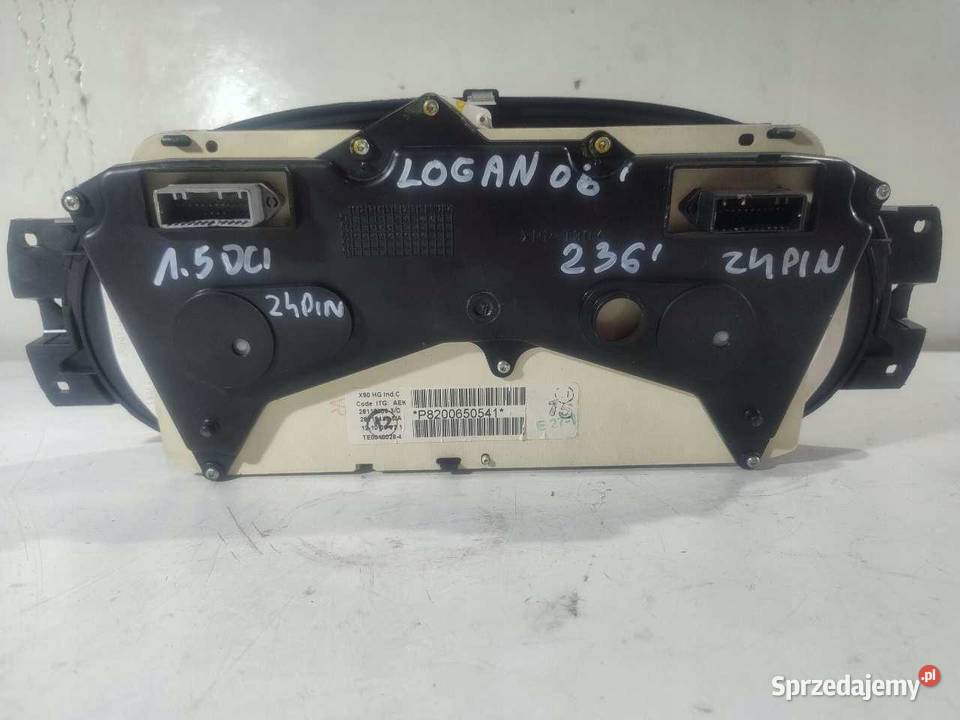 LICZNIK DACIA LOGAN 15 DCI 8200650541 wielkopolskie