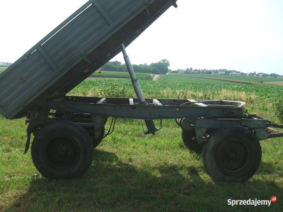 Przyczepa wywrotka 3 strony D47 ładowność 45 t lubelskie Lublin