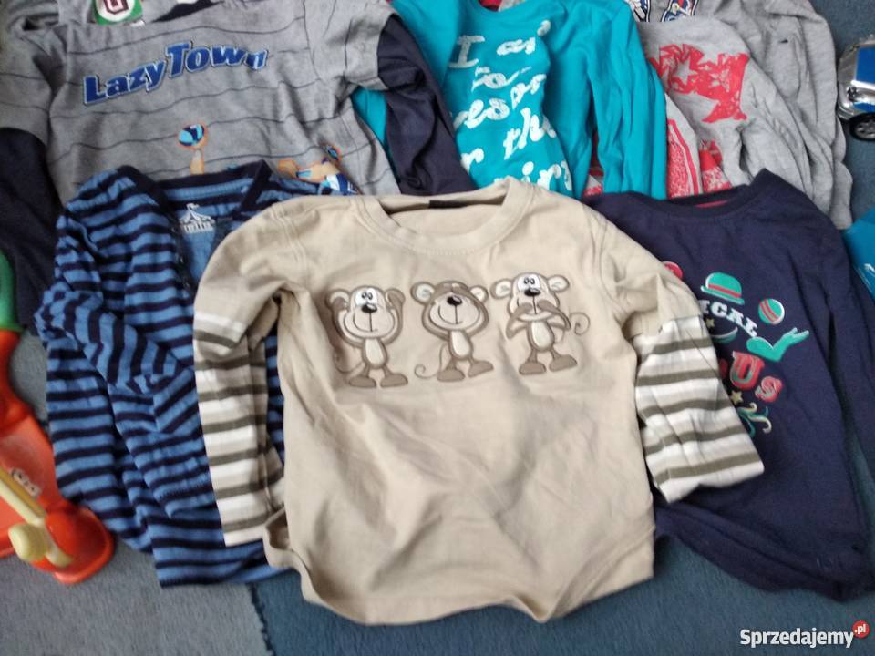 bluzki chłopięce rozmiar 98 104 sztuk 12 Poznań