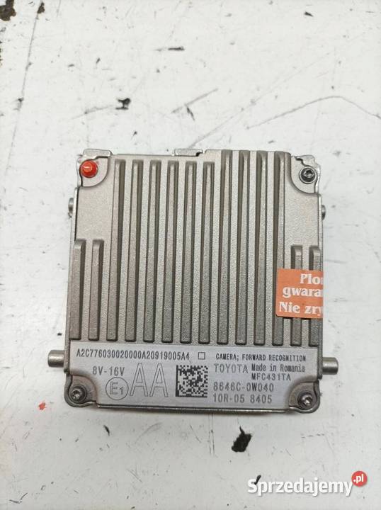 KAMERA 8646C0W040 Toyota Yaris IV 2020 Wyposażenie elektryczne