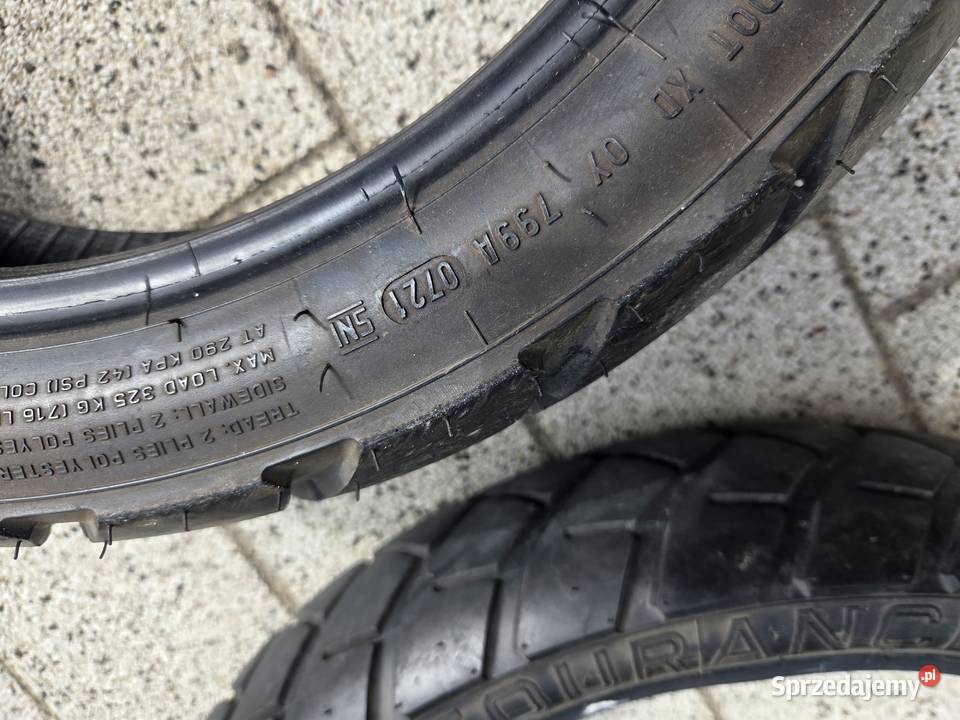 Komplet opon Metzeler Endurance 11080 R19 15070 17cale Motocyklowe Wrocław