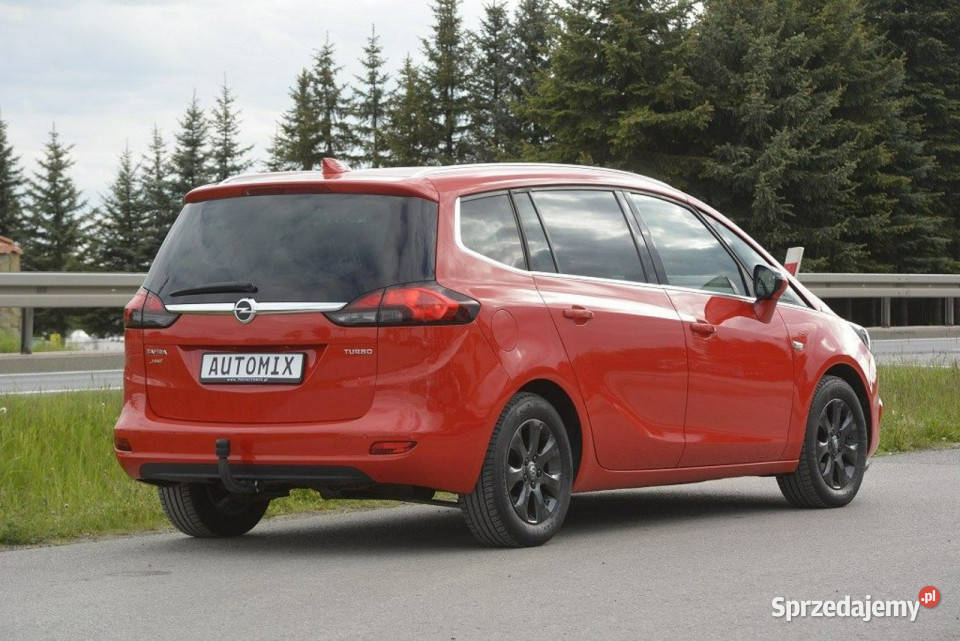 Opel Zafira 14Turbo automat doinwestowany 7 ogranicznik prędkości Sędziszów Małopolski sprzedam