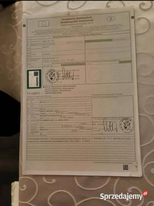 Quad 125vz Homologacją Bartoszyce